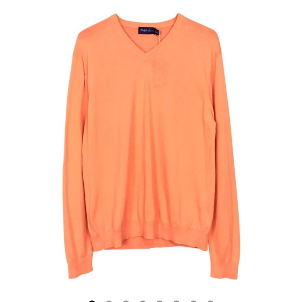 Ralph Lauren Purple Label V Neck Sweater